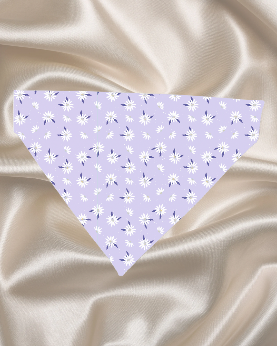 Purple Daisy Petal Bandana