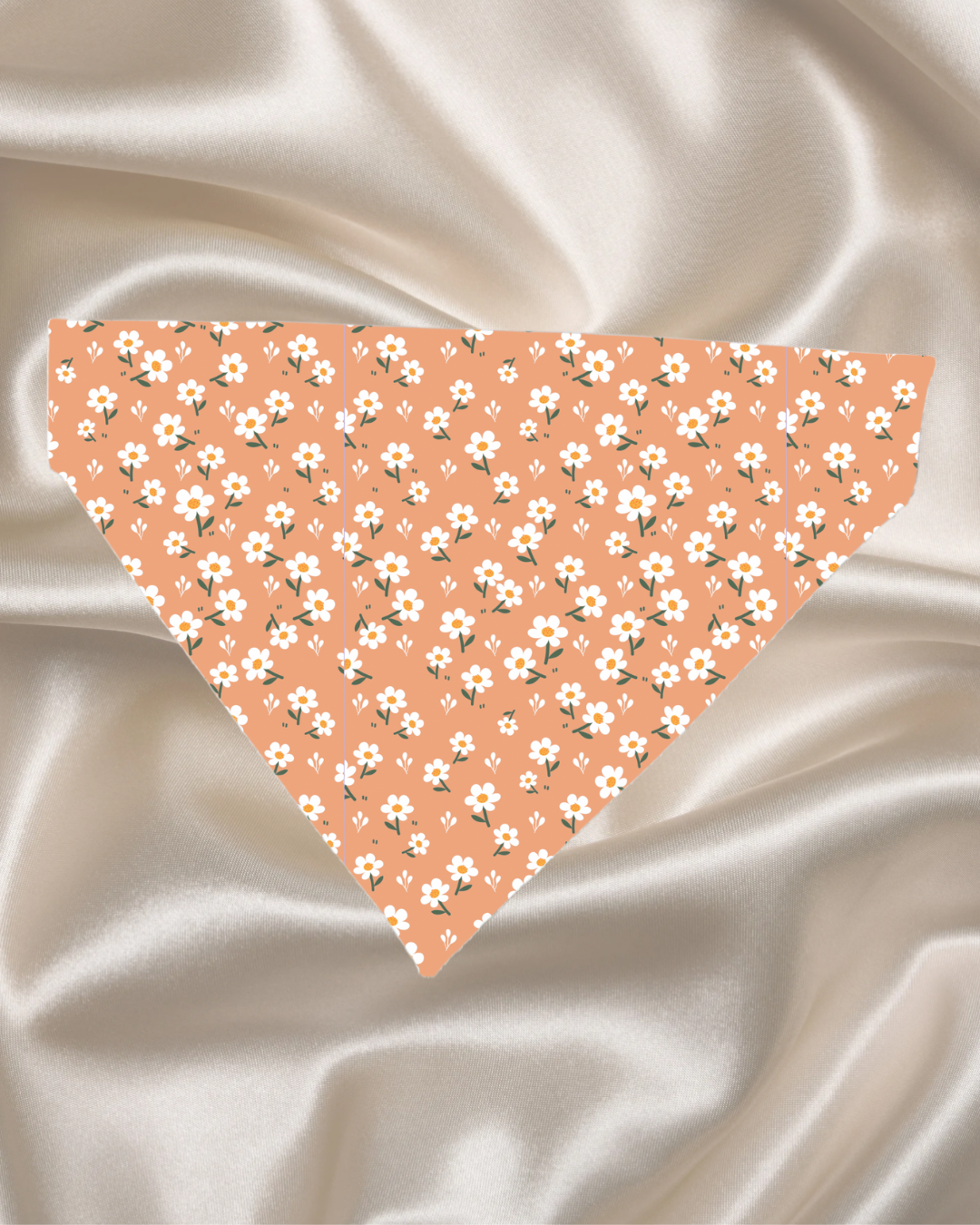 Orange Daisy Bandana
