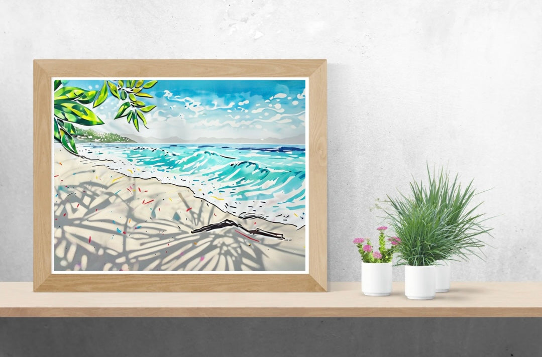 Beach Landscape Print