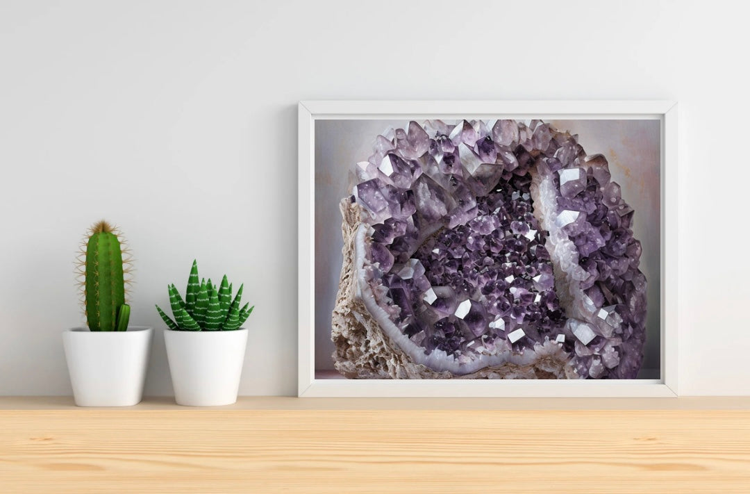 Amethyst Landscape Print