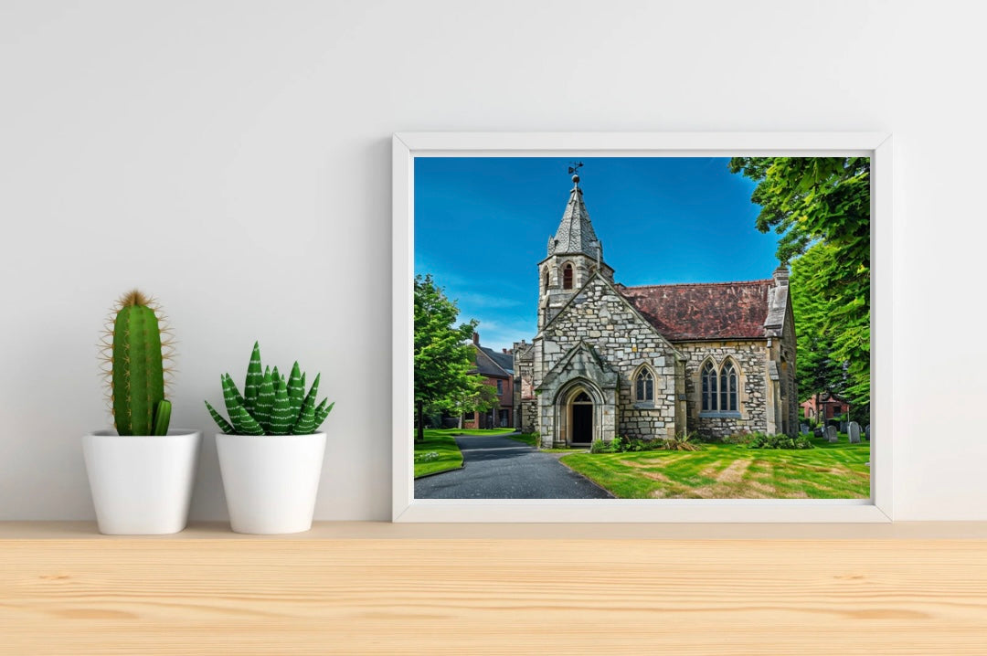 Church Landscape Print