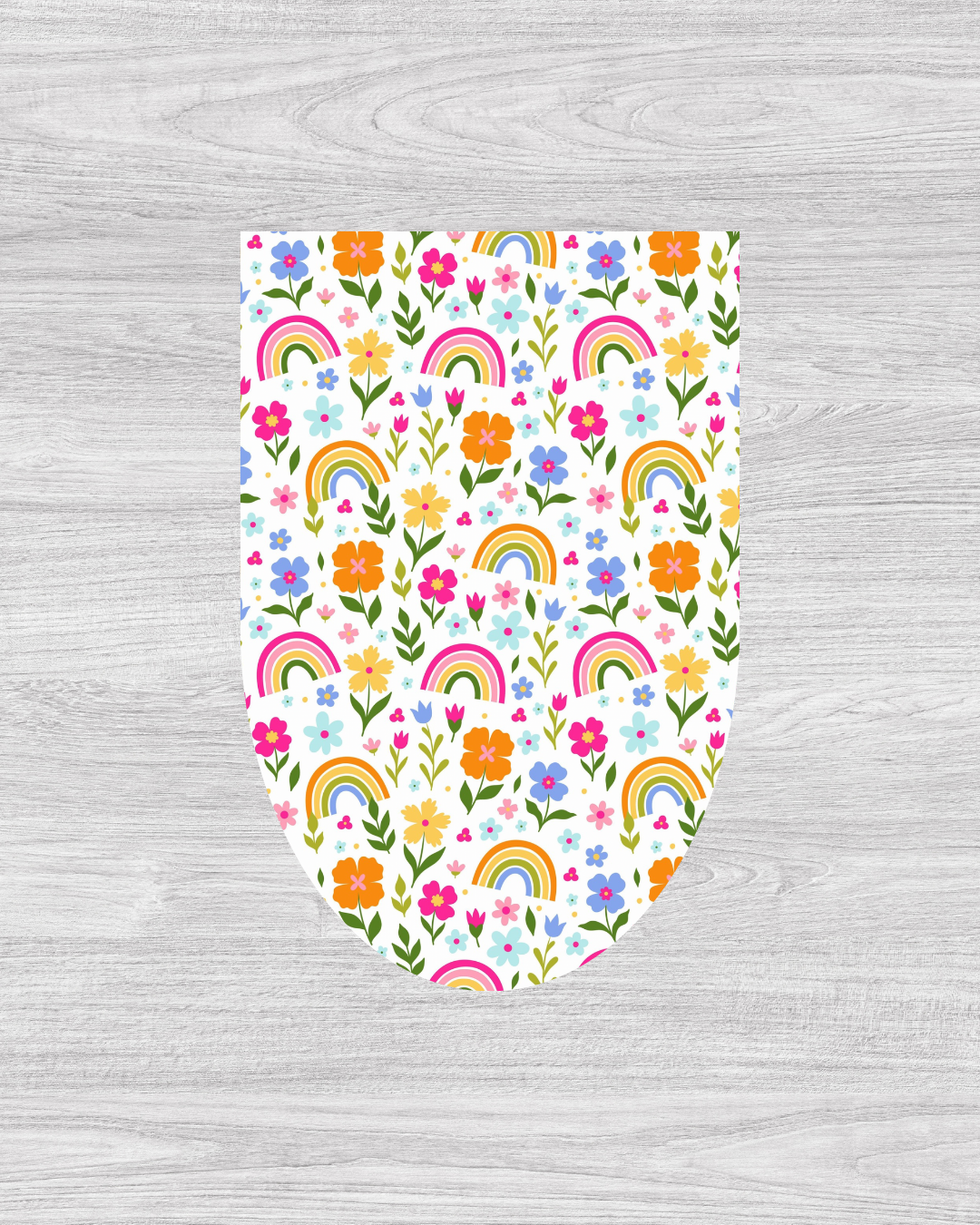 Spring Rainbow Magnetic Bookmark