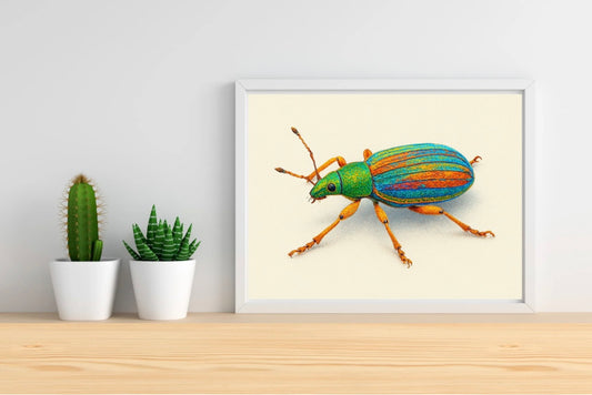 Beetle Landscape Print
