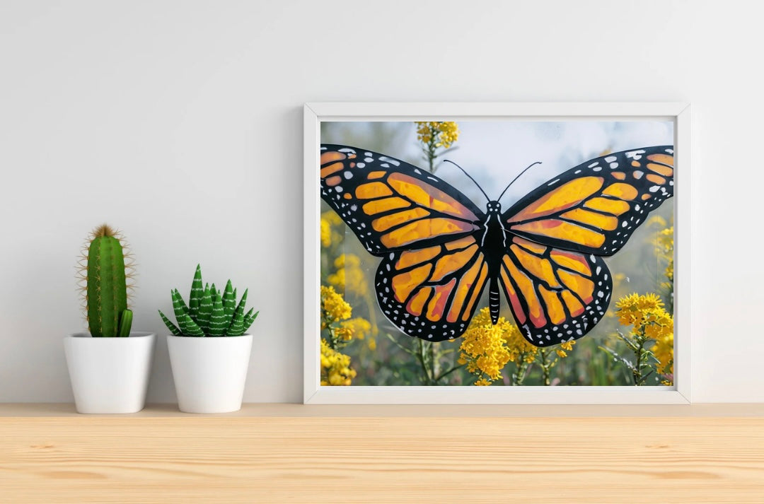 Butterfly Landscape Print