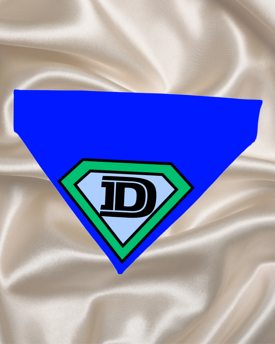 Blue Super Dog Bandana