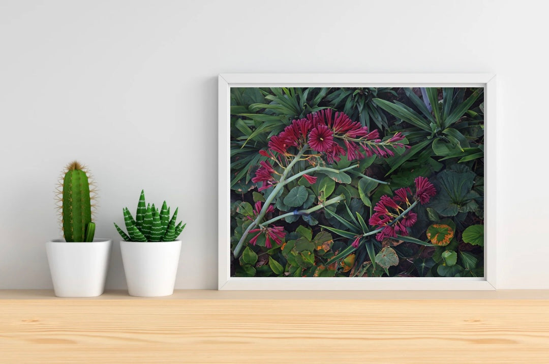 Floral Landscape Print