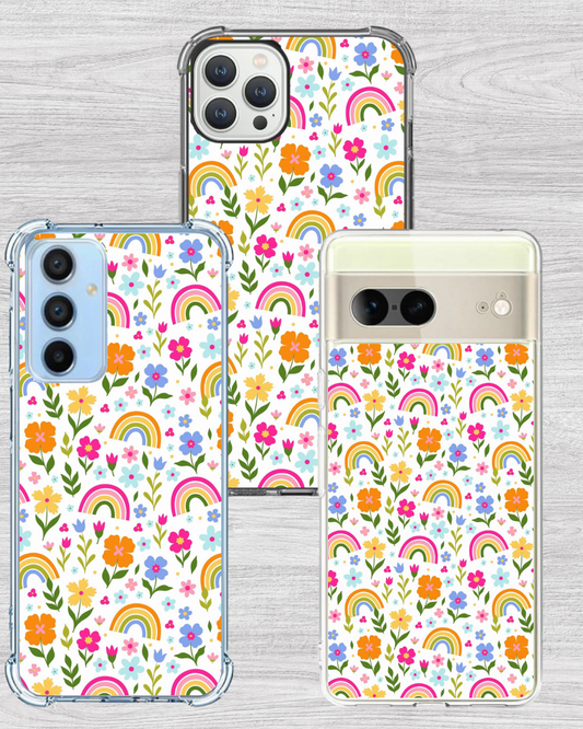 Spring Rainbow Phone Insert