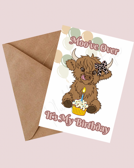 Moo’ve Over It’s My Birthday