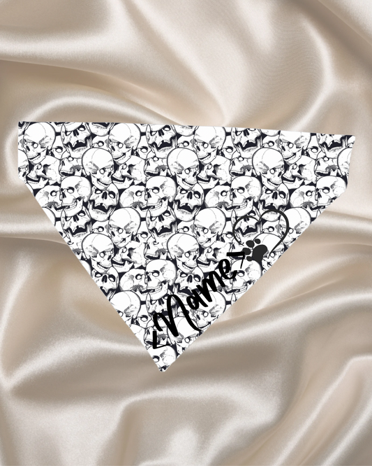 Personalised Skull Crowd Bandana