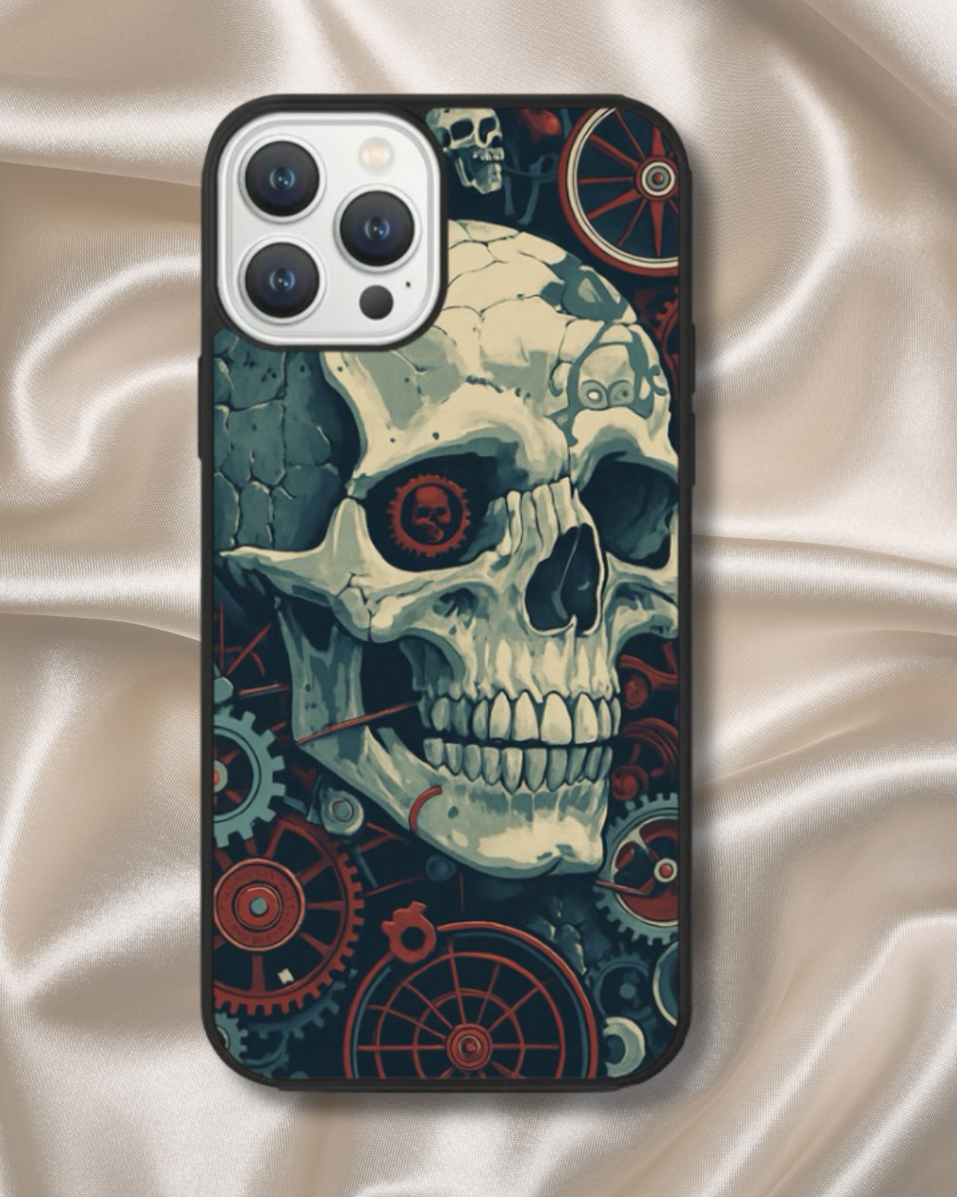 Skull Mechanic iPhone Case