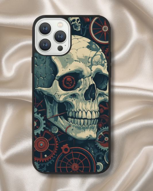 Skull Mechanic iPhone Case