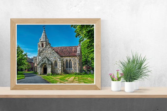Church Landscape Print