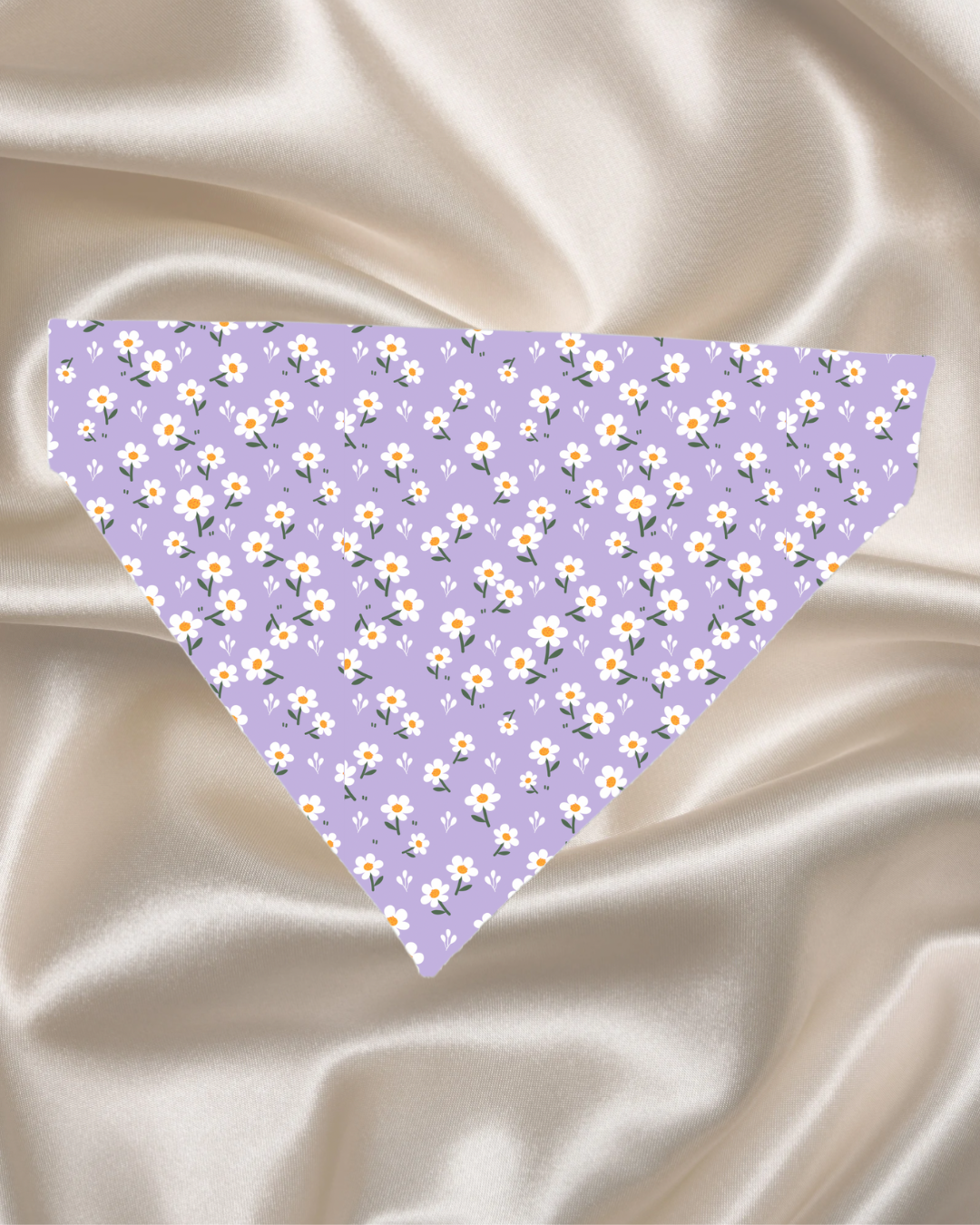 Purple Daisy Bandana