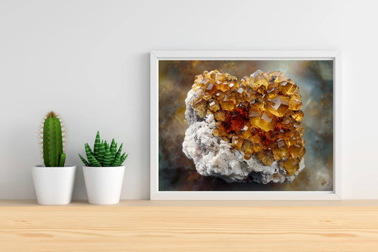Citrine Landscape Print