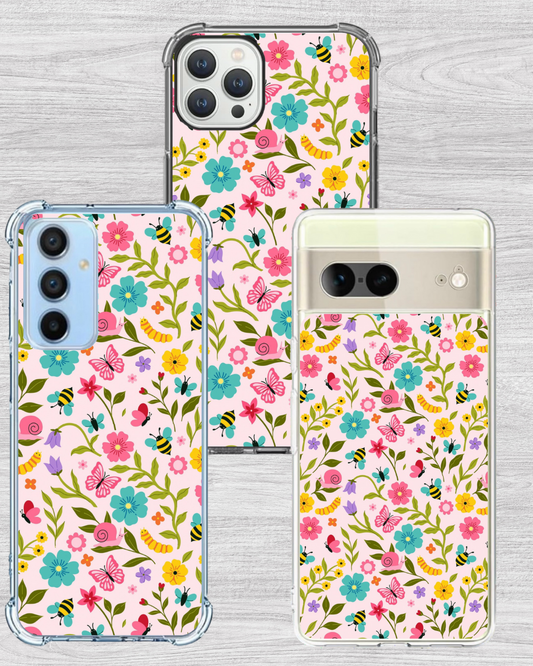 Spring Butterfly Phone Insert