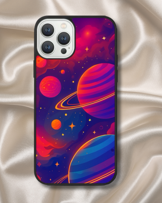 Pink Galaxy iPhone Case