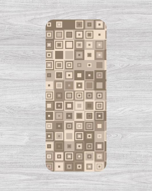 Retro Check Bookmark