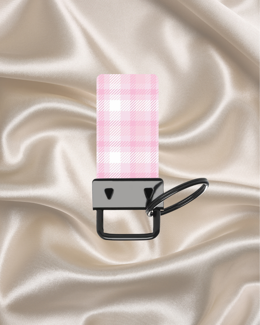 Pink Tartan Fingerlet