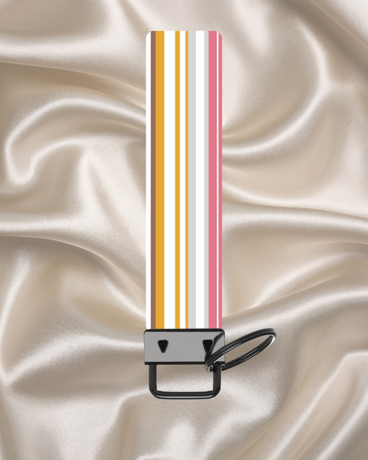 Stripe Wristlet